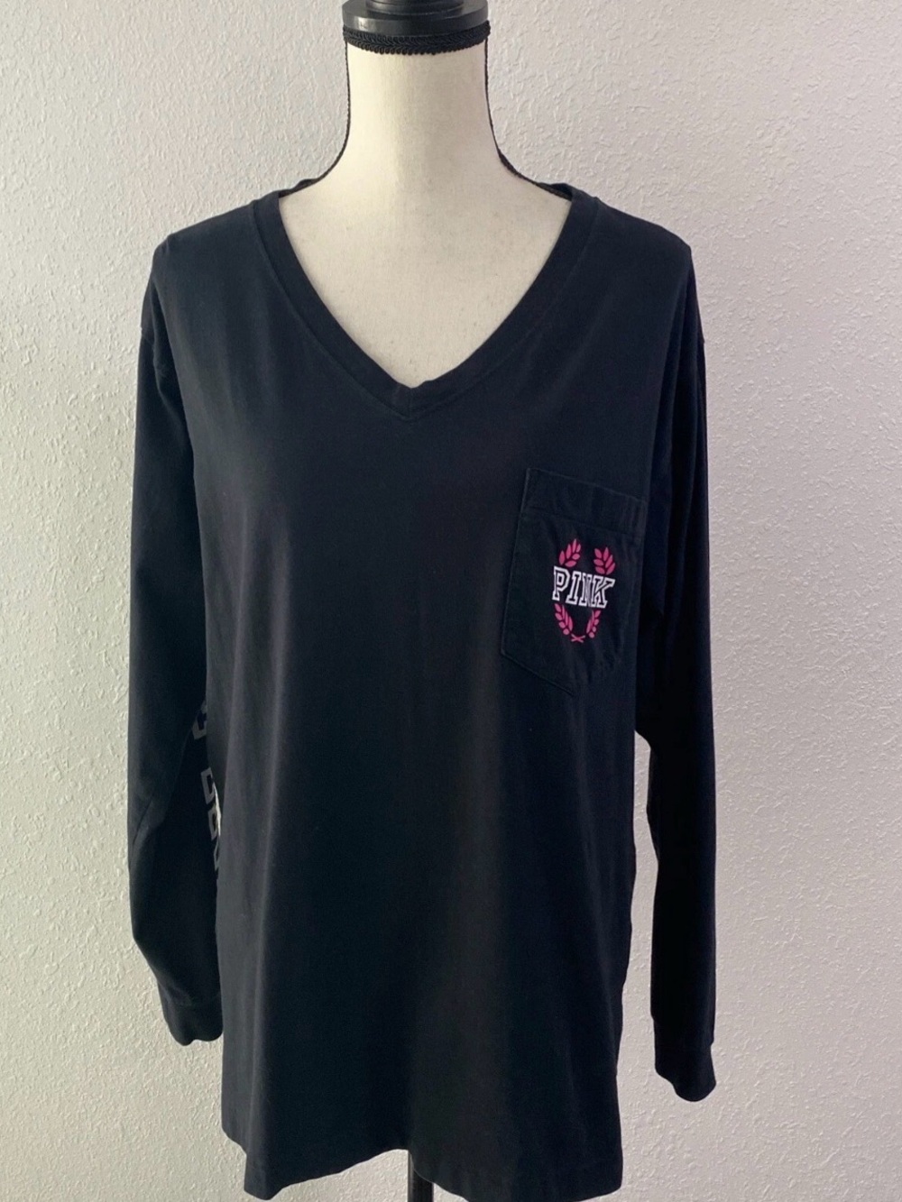 Victoria’s Secret Women’s Long Sleeves Crew Neck Top
